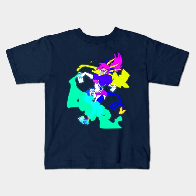 RAKUGAKI Kids T-Shirt by Keroa